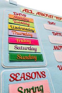 Hanging Giant Weather Calendar for Children