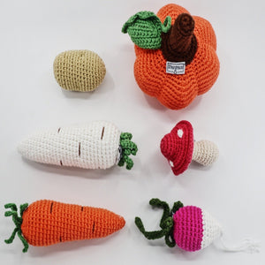 Knitted Veggie Set (6 pcs) - Ollie and Mia