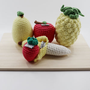 Knitted Fruits Set (5 pcs) - Ollie and Mia